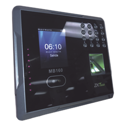 Terminal biométrica ZKTeco MB160ID facial huella 1500