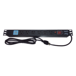 PDU horizontal Thorsman THTCM6CUSB 6 contactos 2 USB 1UR