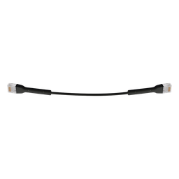 Patch cord UniFi Cat6 UC-PATCH-RJ45-BK 22 cm negro