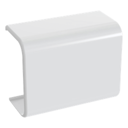 Unión recta Panduit CF10WH-X canaleta LD10 ABS