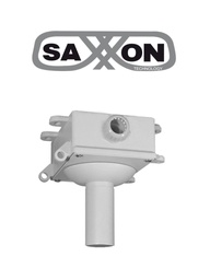 Brazo de montaje en techo Saxxon 42160 20 cm con caja