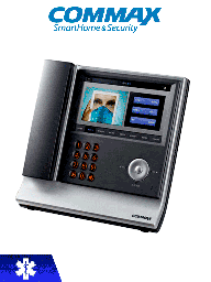 Intercomunicador IP enfermería Commax JNS70MN 7"