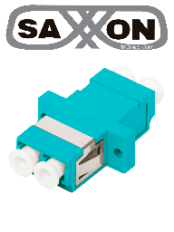 Acoplador fibra óptica Saxxon TCE337014 LC dúplex OM3