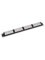 Patch panel Saxxon TCE441026 48 puertos CAT 5E 2U