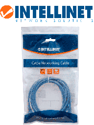 Patch cord Cat6 Intellinet 342599 UTP RJ45 2m azul