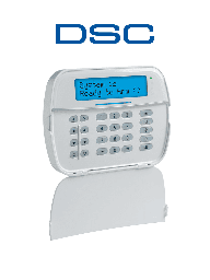 Teclado de alarma DSC HS2LCDWFP9 LCD inalámbrico PowerG