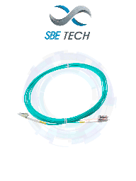 Jumper fibra óptica LC-LC SBE TECH SBT1910039 OM4 dúplex 2m