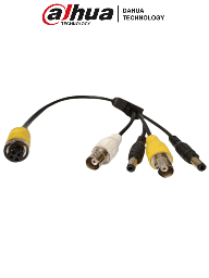 Cable adaptador BNC Dahua DHT0390023 aviación a BNC y DC