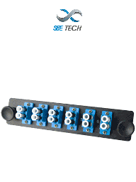 Placa acopladores SBE TECH SBE-6LCSM 6x LC dúplex monomodo