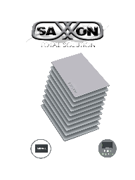 Tags UHF SAXXON SXN0980002 EPC Gen2 PVC paquete 10