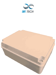 Caja plástica SBE TECH SBE-OP240190160 IP66 24x19x16cm