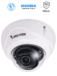 Cámara IP domo Vivotek FD9387-FR-v2 5MP IR 50m