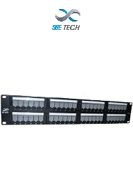 Patch panel SBE TECH PPC648P Cat6 48 puertos