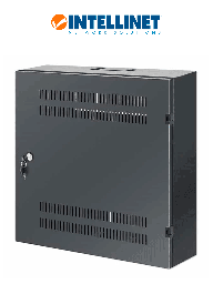 Gabinete de pared Intellinet 713689 19" 4U+2U acero negro