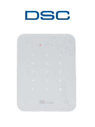 Teclado táctil DSC IQ Keypad PowerG para Qolsys IQ4