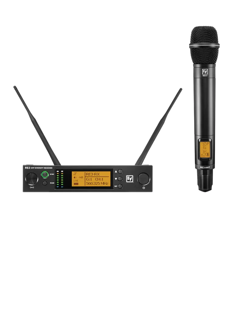 Micrófono inalámbrico Electro-Voice RE3-ND86 UHF de mano