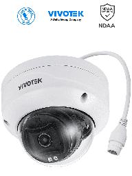 Cámara IP domo Vivotek FD9383-HV 5MP IR 30m IP66
