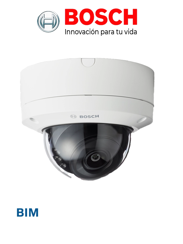 Cámara IP domo Bosch NDE-3703-AL 5MP 3.3-10.2mm IR IP66