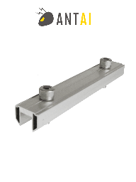 Empalme de riel ANTAI ATI2040003 aluminio anodizado solar