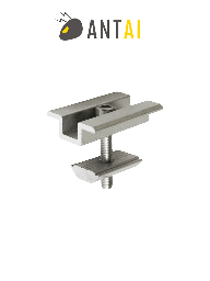 Abrazadera media Antai ATI2040006 30-35 mm aluminio