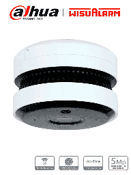 Cámara IP Dahua DHI-HY-SAV849HA-E 5MP detección de humo