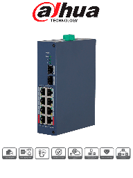 Switch PoE Dahua DH-CHS4210-8GT-110 8 puertos 120W