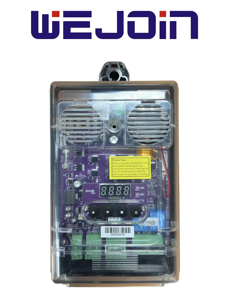 Panel de control para barrera vehicular Wejoin WJNSBGCPL