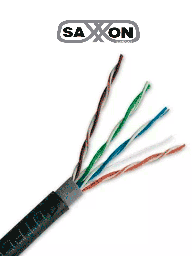 Cable UTP Cat5e SAXXON OUTPCAT5ECOPEXT100 100m exterior