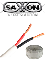 Cable de alarma SAXXON OWAC2100J 2 hilos 22 AWG 100 m