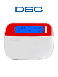 Teclado alarma DSC HS2LCD RED LCD NEO 128 zonas
