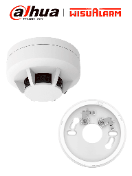 Detector de humo Dahua WiSualarm DHI-HY-1301 con base