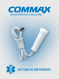 Botón de llamado de enfermería Commax CC200 para cama