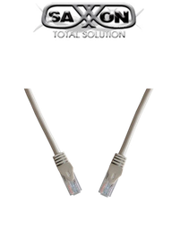 Cable patch cord SAXXON P63UG UTP CAT6 3m gris