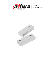 Contacto magnético cableado Dahua DHI-ARD312 GAP 35mm NC
