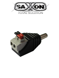Adaptadores SAXXON PSUBR16H jack macho 2.1mm 12V bolsa 10 piezas