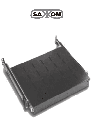 Charola deslizable para teclado SAXXON 70033501 1UR 19"