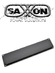 Tapa ciega para rack SAXXON 70060100 1UR 19" acero
