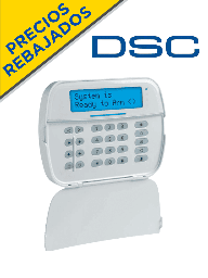 Teclado de alarma DSC HS2LCDRF9N LCD PowerG 128 zonas