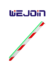 Brazo recto LED WEJOIN WJLBM6 6m octagonal para barrera