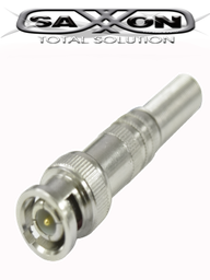 Conectores BNC SAXXON PSUBR07 RG59 bolsa 10 pzas