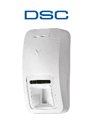 Detector PIR DSC PG9974P inalámbrico óptica espejo 15m