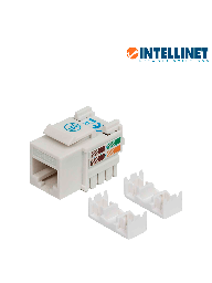 Jack keystone RJ45 Intellinet ITL1610006 CAT 5e blanco