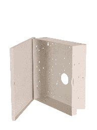 Gabinete metálico DSC PC5003C beige para panel Power Series