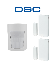 Kit sensores DSC PowerG 2 contactos PG9303 1 PIR PGP9914