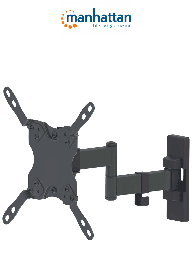 Soporte de pared Manhattan 461405 13-42" brazo doble VESA