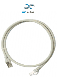 Patch cord Cat 6 SBE TECH SBT2840001 24 AWG 1m gris