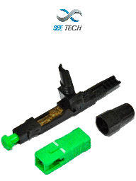 Conector prepulido SBE TECH SBE-CONPPSCSMAPC SC monomodo APC
