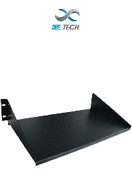 Charola fija para rack SBE TECH SBE-CT1910 2U 19" 10" fondo