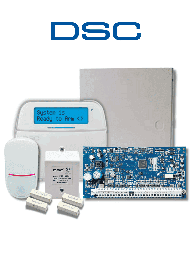 Kit de alarma DSC NEO HS2032 8 zonas teclado LCD PIR