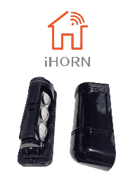 Barrera fotoeléctrica iHORN ABE-100 triple haz 100m